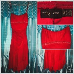 Ruby Rox Red Dress (M)